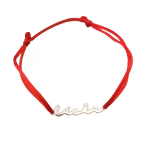 silver love bracelet 925 sterling silver Praqia