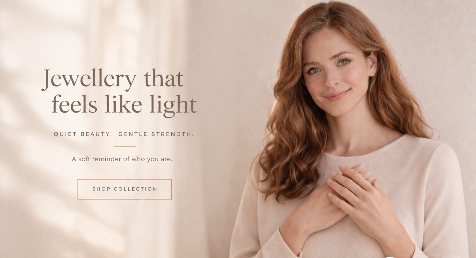 luxury silver jewellery woman soft light eliora jewellery